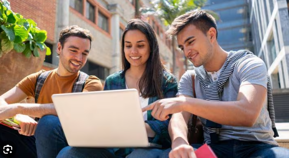 Estudiante en línea